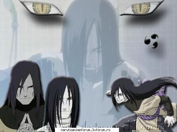 Ce va place la acest personaj? - cerceii...am mai zis odata...si-mi place si - OROCHIMARU