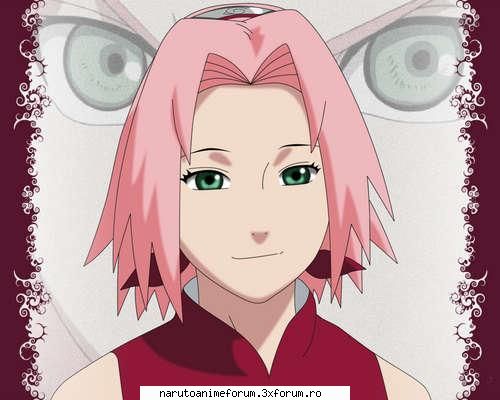 Credeti ca fruntea Sakurei este mare? - nu e mare.....ehh poate..putin ..ino ii zice asa - SAKURA HARUNO