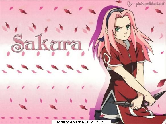 parere aveti despre sakura? dragutza, frumoasa, desteapta, puternica printesa parul acela roz... ANTI-ShikaTema