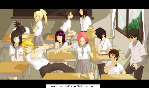 despre naruto... paiii din satul frunza are spiritul vulpii noua cozi place sakura haruno dar lui